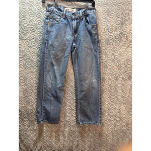 Levi's 550 Kids Jeans Relaxed Fit Blue‎ Denim Size 11 REG